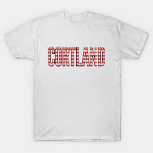 Cortland Gingham Pattern T-Shirt